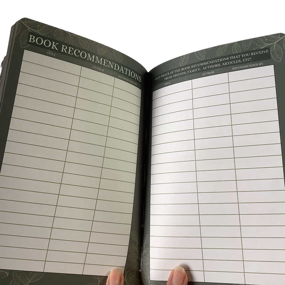 Owlcrate Reading Journal Undated New - Picture 10 of 16